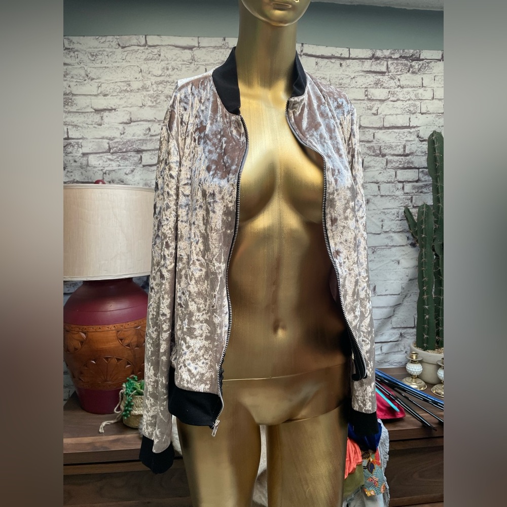 Silver Velvet Tour Jacket
